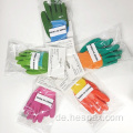 Hespax Kinder Frauen verwenden Crinkle Latex beschichtete Handschuhe